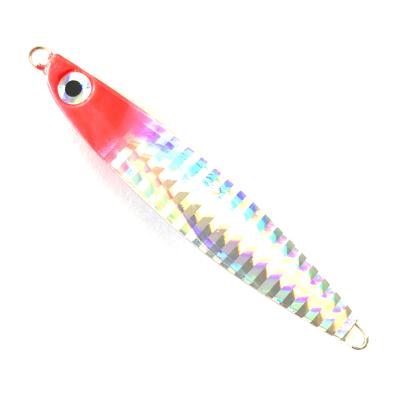 China Fishing Activity Saltwater Building Lures Long Lure Metal Jig Casting Fishing Sinking Lure for sale