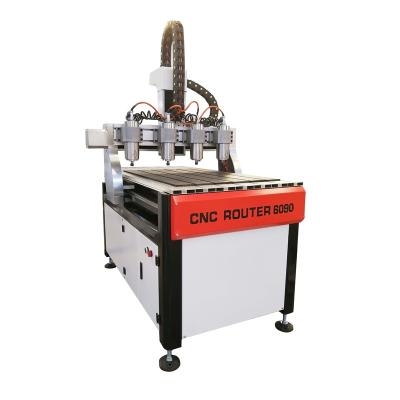 China HOT SALE High Efficiency Multi Axis 6090 1212 CNC Machine ATC Woodworking CNC Routers With High Z Axis / High Speed ​​Woodworking Machinery for sale