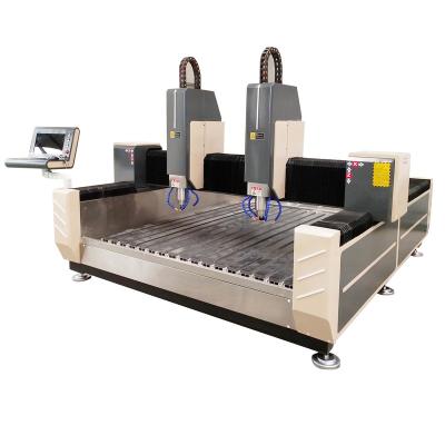 China 3d hotels cnc granite engraving machine marble quartz polishing carving automatic cnc router for bathtub for sale