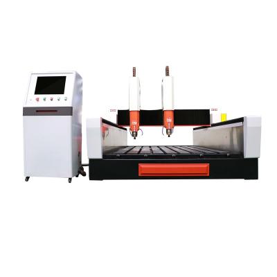 China Hotels Marble Automatic Stone Quartz Engraving Machining Center Granite Cutting Carving Router With Water Cooling Spindle for sale