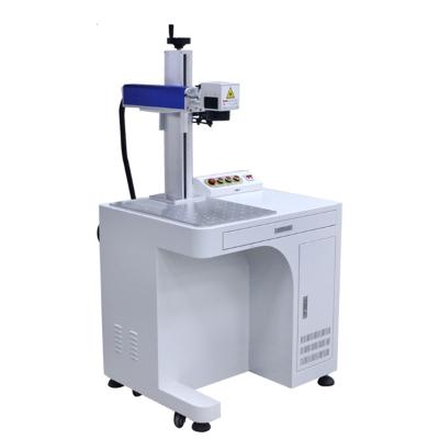 China 10w 20w 30w Air Cooled Fiber Laser Engraving Machine / Laser Enclosed Marking Machine For Jewelry / Laser Engraving Marking Machine for sale