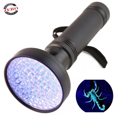 China Black Lead Light 100Uv Amber Detector 365Nm 365Nm 365 Nm 265Nm Chain 450Nm Black Lead Aluminum Ultraviolet Scorpion 100 Led UV Flashlight for sale