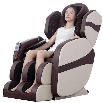 China Modern Luxury Automatic Shiatsu Kneading Cheap New Design Electric Weightlessness Heated Home Body Care 4D Massage Chair for sale