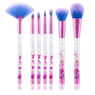 China Angular Blush 2022 New Technology Shining Crystal Cosmetic Brush Professional Manufacturing for sale