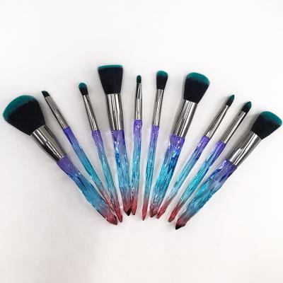 China Best Price Top Quality Silky Soft Professional Make Diamond Cosmetic Brush for sale