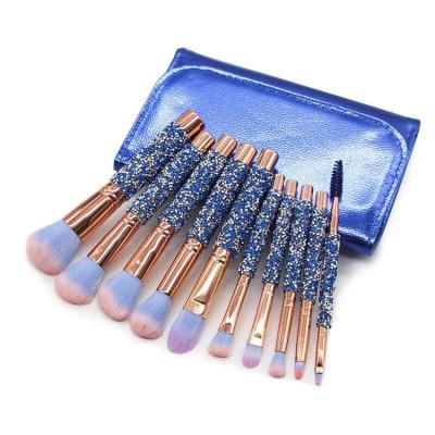 China Manufacturing Technology Silky Soft High End Color Diamond Cosmetic Brush for sale