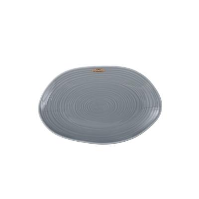 China Minimalist Guaranteed Quality Unique Kitchen Decorative Ceramic Oval Dish for sale