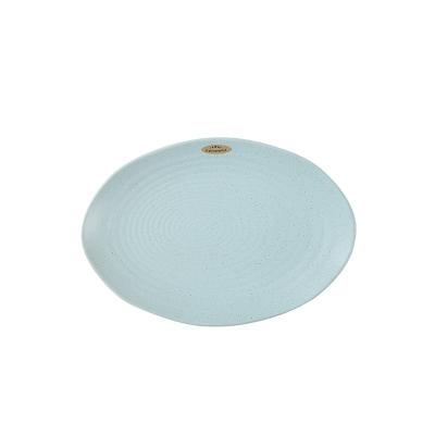 China Minimalist Unique Design Hot Sale Cheap Ceramic Oval Dish Gift Set for sale