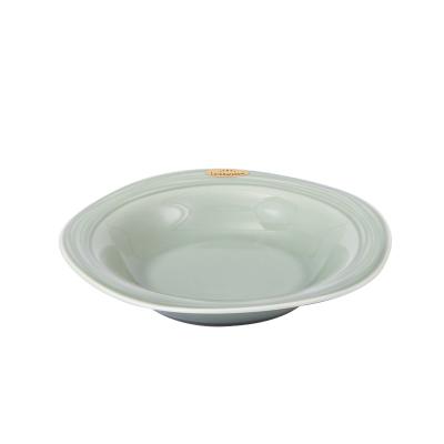 China High Quality Durable Low Price Latest Design Ceramic Soup Dish for sale