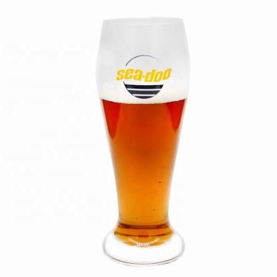 China Vidrios modificados para requisitos particulares de Logo Germany Pilsner Craft Beer del color en venta