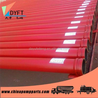 China Schwing/PM/Kyokuto/Sany ect. Sany concrete pump pipe DN125(5.5')*3m (hopper pipe) for sale