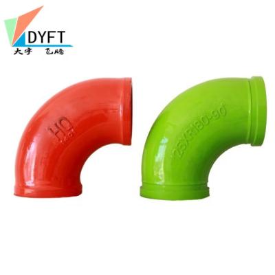 China Building Material Stores IHI STAND KYOKUTO Concrete Pump Spare Parts Concrete Pump Elbow DN125 R340 90 Degree for sale