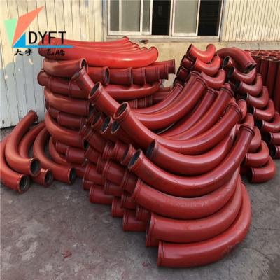 China St52/45Mn2 Concrete Pump Pipe Elbow DN100 45D Tubing Elbow Schwing Elbow for sale