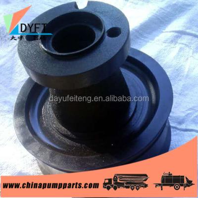 China natural rubber or polyurethane concrete pump spare parts piston ram putzmeister/zoomlion/sany/kyokuto/schwing/piston used for concrete pump truck/trailer for sale