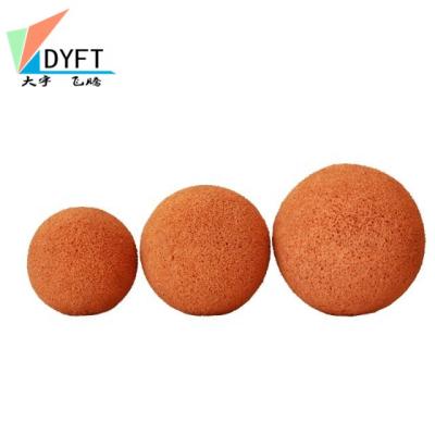 China Concrete Pipe Cleaning Schwing Putzmeister Zoomlion Concrete Pump Spare Parts Sponge Ball For Pipe Cleaning Factory Price for sale