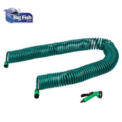 China Adjustable Garden Tool Kit Good Quality Compressed Air Reel Rubber Hose for sale