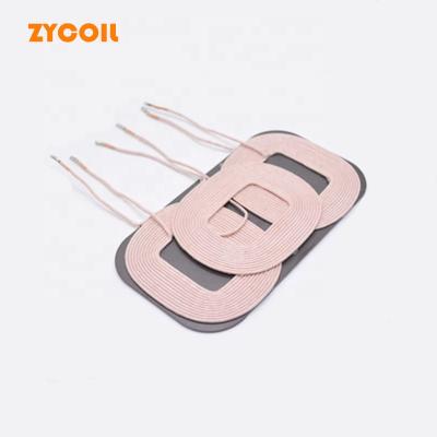 China 3 Coil Transmitter Wholesale Qi A6 Wireless Charger Custom Coil For Car Charging for sale