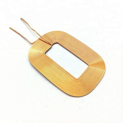 China For Qi Receiver Coil Copper Wire Coil Qi Receiver Coil Bifilar Winding Inductor For Mobile for sale