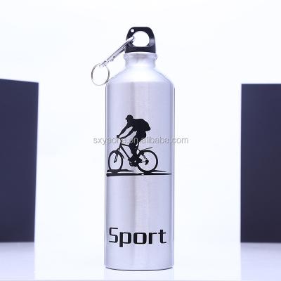 China BPA Free Water Canteen Carabiner Clip Sustainable Aluminum Sports Water Bottle for sale