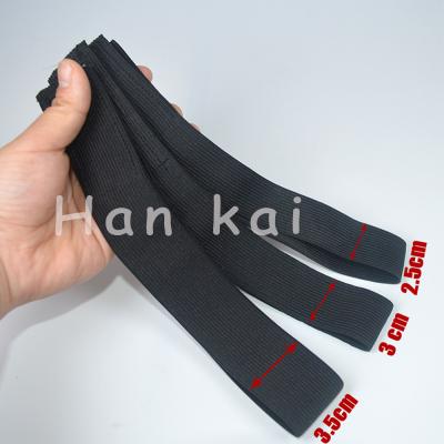 China Wholesale Custom Printed Elastic Logo Wigs Elastic Bandage Headband Belts Adjustable Elastic Band For 2.5cm/3cm/3.5cm/4cm for sale