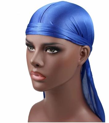 China MOQ Designer Satin Durags Wholesale European and American Hip Hop Waves Low Velvet Durag Fit Adults for sale