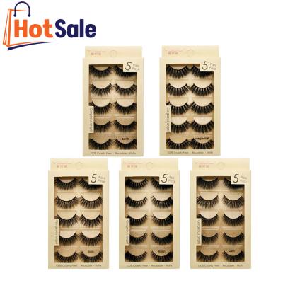 China High Quality Wholesale Natural Mink Eyelashes 3D Lashes Packaging Box Custom Own Logo Brand Lashes Vendors 3d mink eyelashes for sale