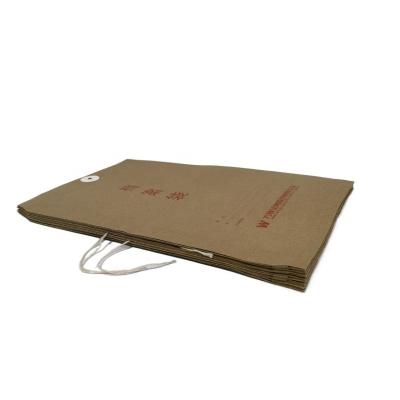 China paper & Bulk Cardboard Kraft Paper Bag Envelope Archive Bag Printing Customized Service for sale