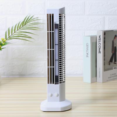 China Double Speeds Quiet Tower Fans For Home , Slim Quiet Mini Tower Fan for sale