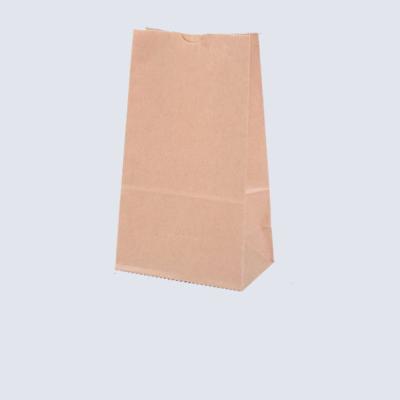 China Recyclable Customizable Professional Universal Resealable Custom Packaging Paper Square Bottom Bag for sale