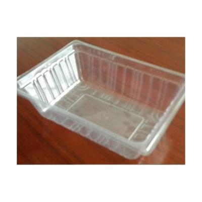 China Disposable Blueberry Plastic Packaging Customizable Wholesale Boxes Size Transparent PET Square Food Lock Box for sale