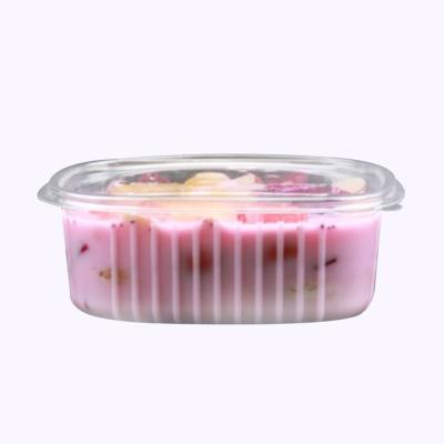 China Disposable Customizable Most Popular Plastic Fruit PET Transparent Non-Leaking Blister Container Food Packaging Box for sale