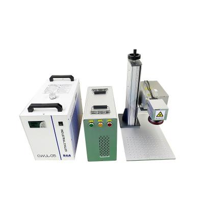 China Deep Marking UV Fiber Laser Marking Machine 3w /5w Marking Clear Glass for sale