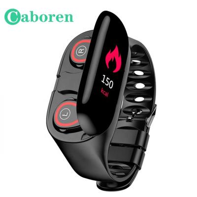 China Build in Caboren M1 Snap Smart Wristband for Women Men with Earphone Hate Rate Blood Pressure Monitor Sport SmartWatch for sale