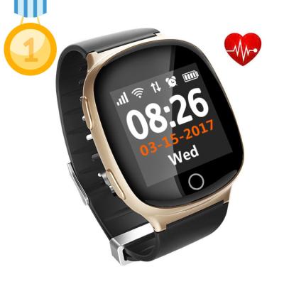 China 3G GPS 2G Smart Watch D100 Elderly Man Elderly Smart Watch Phone GPS Tracker for sale