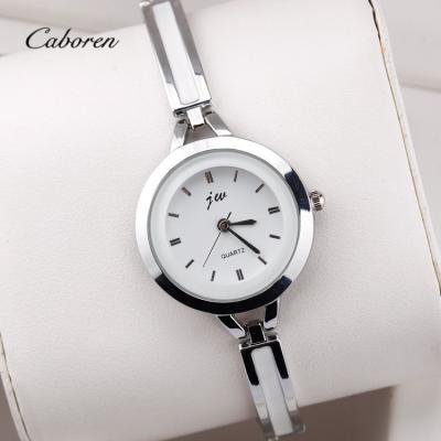 China 2019 hot sale jw day/date 24 hour creative quartz female watch strap for sale