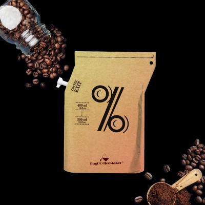 China Cold And Hot Food Spout Bag Brew Bag Coffee Brewer for sale