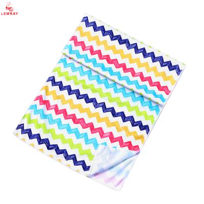 China Disposable Customized Picture Logo Printed Quick Drying Micro Fiber Sport Fit Gym Towel for sale