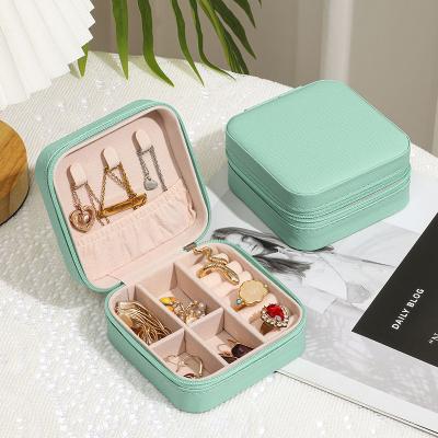 China Eco - Friendly Custom Green Daily Jewelry Organizer For Jewelry for sale