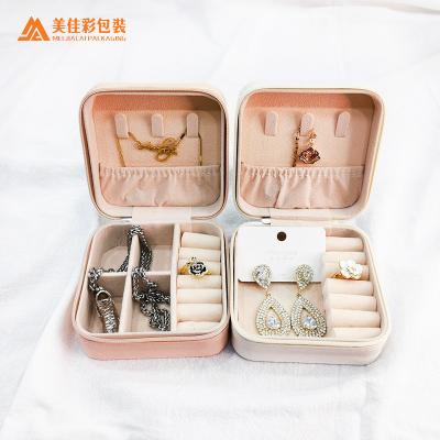 China Eco-friendly Luxury Jewelry Bag Earring Rose Box Ring Case For Earring for sale