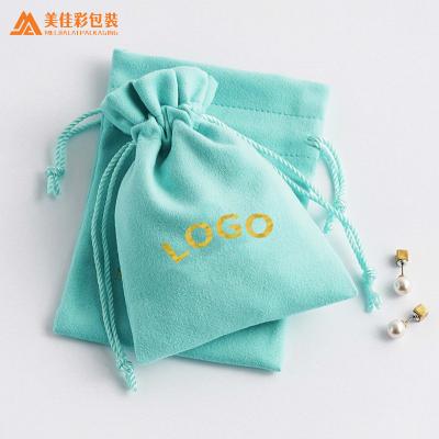 China Natural Eco Friendly Ring Earring Bracelet Jewelry Gift Cotton Jewelry Packaging Bag for sale