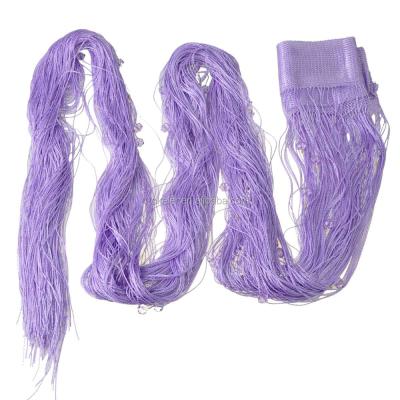 China Wholesale Christmas Tassel Panel Crystal Beaded Tassels Strings Curtains 1m x 2m Purple Window Door Room for sale