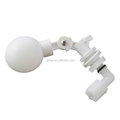 China Polypropylene Mini Plastic Adjustable Hydraulic Float Valve for Aquarium RO DI Reverse Osmosis System for sale