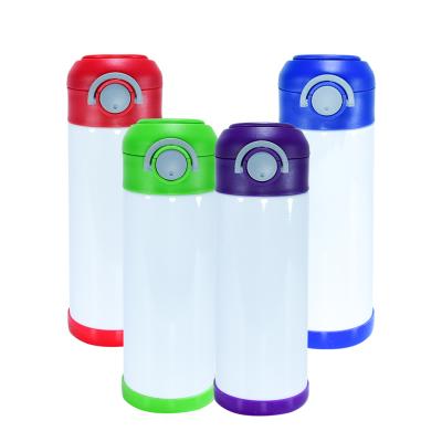 China Double Tumbler Blanks Water Bottle Wall Sublimation Rebound 12oz Viable Kids Water Bottle For Kids for sale