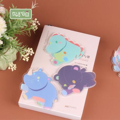 China KAI'SM Custom Cute Acrylic Mug Coaster Support Viable Animals Cartoon Mug Coasters for sale