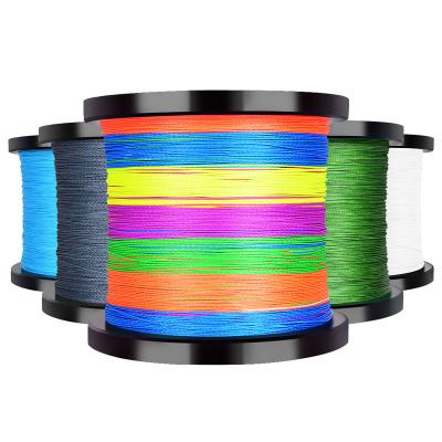 China Sink Line hunthouse 9X 500m japan fishing colourful line pe 9 braided fishing line pe for sale