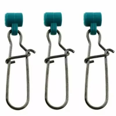 China Stainless steel Stainless Steel Hooked Snap Mix Fishing Barrel Swivel Safety Snaps Hooks for sale