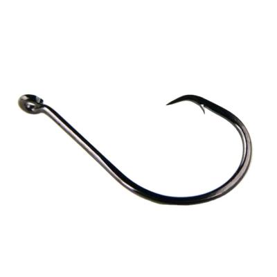 China Stainless Steel Beoccudo Circle Hooks Rigs Saltwater Steel Leader Wire 30pcs Heavy Duty Circle Hook with Leader Wire Bass Catfish Fishing  Rig for sale