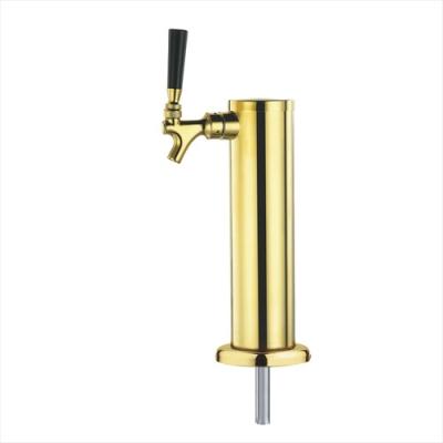 China Beer Bar & Brewery & American Standard Restaurant Beer Column One Way Beer Dispenser Stainless Steel Draft Beer Tower for sale