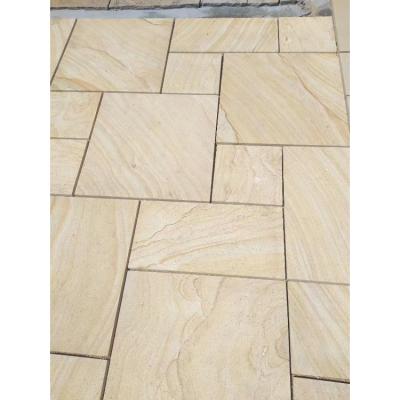 China Lightweight / High Standard Simulation Yellow Sandstone With Wood Grain Countertops China Yellow Sandstone Countertops for sale