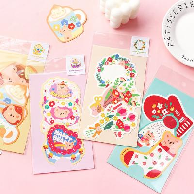 China Cute Newest Gift Cartoon Blank Card Message Card Christmas Greeting Greeting Card for sale